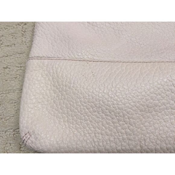 Kate Spade Crossbody Purse Light Pink Pebbled Leather with White Tassel - Picture 6 of 13